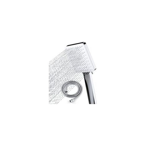 Pommeau de douche et flexible, pommeaux de douche haute pression avec ensemble de flexibles, flexible de douche universel Lifetime de 1,5 m (1/4)