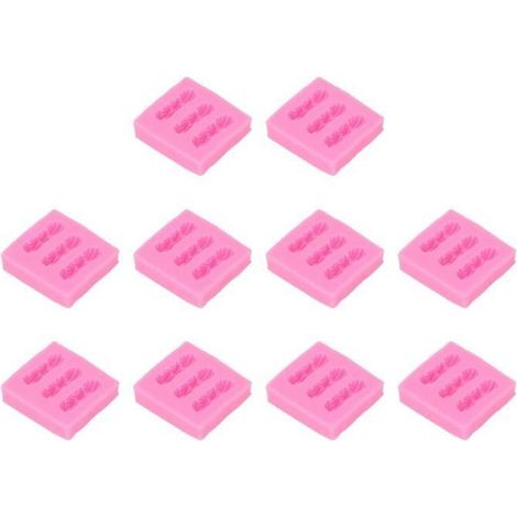 Moule à pâtisserie - - Silicone - 10 pièces - Résistant à haute température - Utilisation polyvalente (1/4)