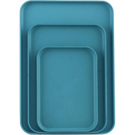 Plateau De Service - Plastique Alimentaire - Antidéformable Anti-choc - Pour Maison Restaurant Buffet - Taille S 25 x 17 cm - 1 Pièce (1/5)