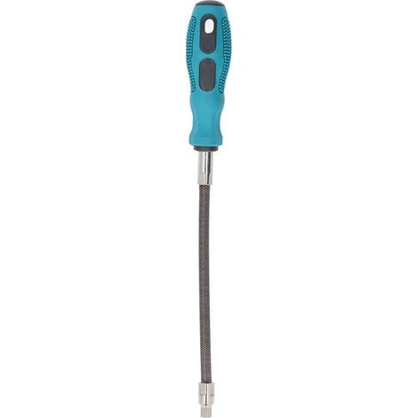 Tournevis carré de 1/4 Po, Tournevis de Collier de Serrage Flexible avec Douille Réversible, 1/4 Po, Poignée Ergonomique avec la Plupart des Douilles à Cliquet Standard, Outil (1/5)