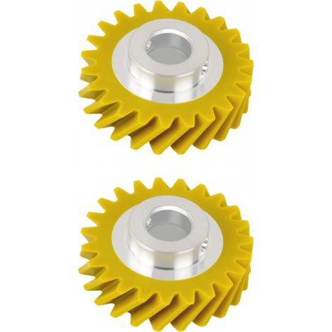 (2pcs) Engrenage à Vis Sans Fin de Remplacement Compatible Avec Bowl Lift Tilt Head Accessories (1/5)