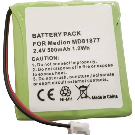 Beltrona TELSINUS201 TSinus-battery Batteria ricaricabile per telefono cordless Adatto per marchi: Amstrad, Audioline, (1/2)