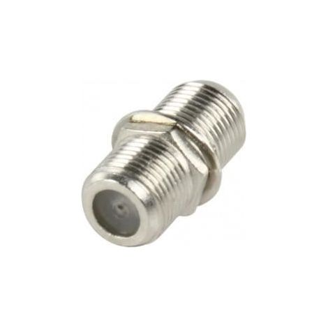 Adaptateur d'antenne - VALUELINE - FC-018 - Fiche F Femelle - Argent - Double F Femelle