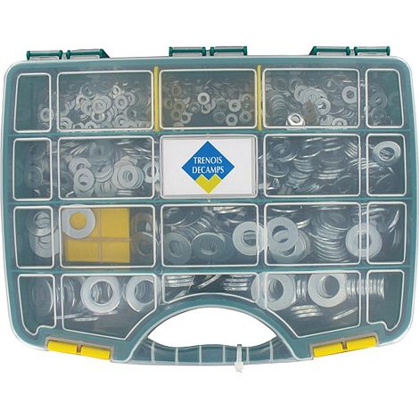 Coffret 855 rondelles ZI série M - VISWOOD (1/2)