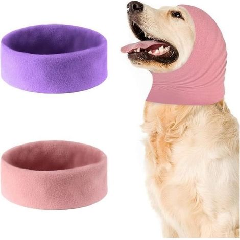 Cache-Oreilles for Dog - Violet - 2 Of - Soulage solitude (1/4)