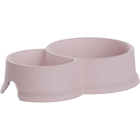 PLASTIKEN Double Capd Feeder 0,3 und 0,65 l, rosa Farbe 20144 ROS (1/2)