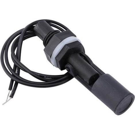 Interrupteur à flotteur liquide horizontal Contrôleur de niveau d'eau pour réservoir d'aquarium - TAM - Noir (1/4)