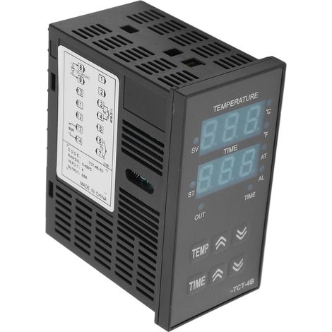 Régulateur de température numérique PID pour presse à chaud 100-240V, thermostat précis avec affichage digital (1/5)
