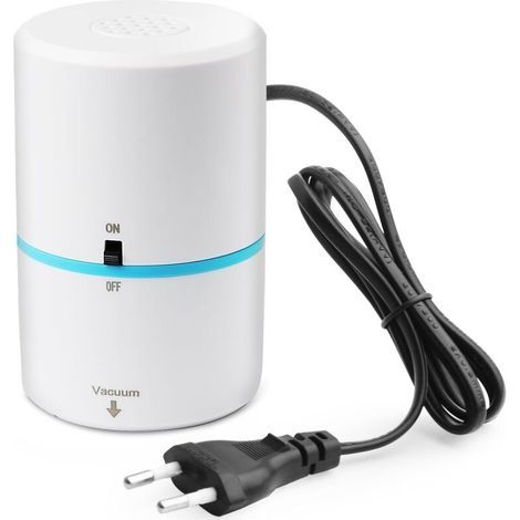 35-W-Elektroluftpumpe – Maximale Fördermenge 20 l/min – EU-Stecker – Für Vakuumverpackungen und aufblasbare Produkte (1/5)