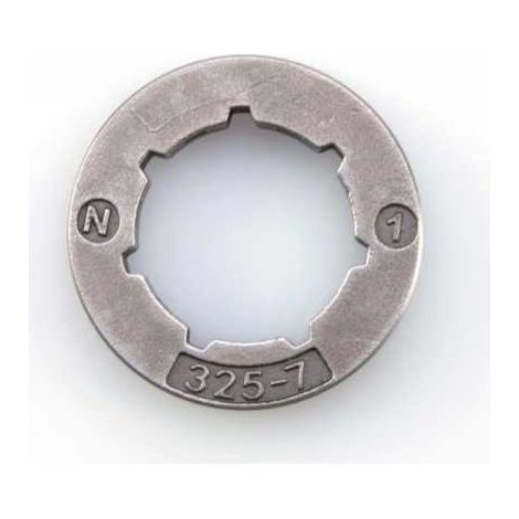 Bague mini pour pignon tronçonneuse .325". 7 dents. (1/4)