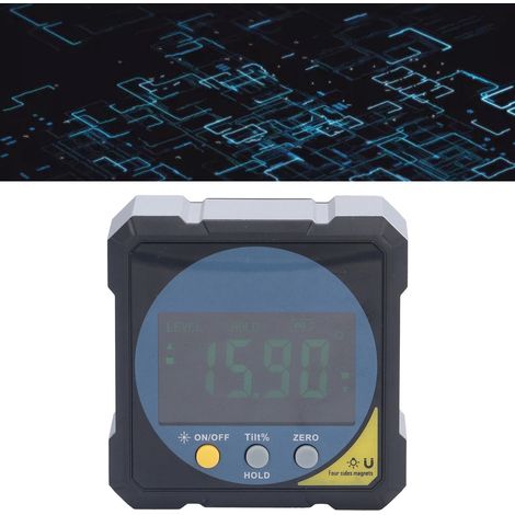 Doppelseitige digitale Laseranzeige-Neigungsbox mit vierseitiger magneto-elektronischer Winkelmessung (1/5)