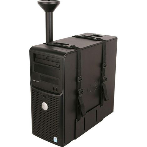 Techly ICA-CS 63 CPU-Halter schwarz verstellbar 12-21 cm