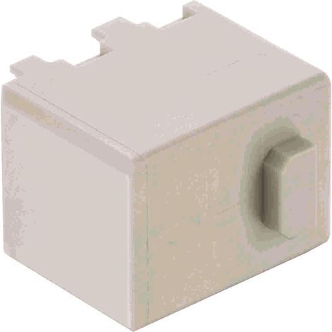 HARTING Han Domino Blindmodul cube, kleiner Tab Stift- / Buchseneinsatz Temperaturbereich -40°C bis 125°C - 1 Stück (1/2)