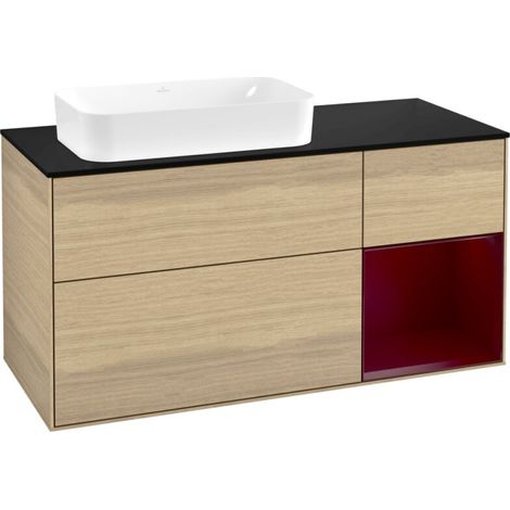 Villeroy & Boch F692HBPC Meuble sous lavabo Finion F69 (1/2)