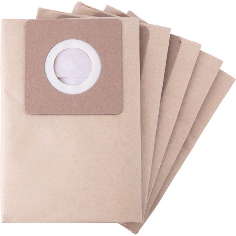 Scheppach Lot de 5 sacs à aspirateur en papier pour aspirateurs 30 L - Convient parfaitement au NTS30premium