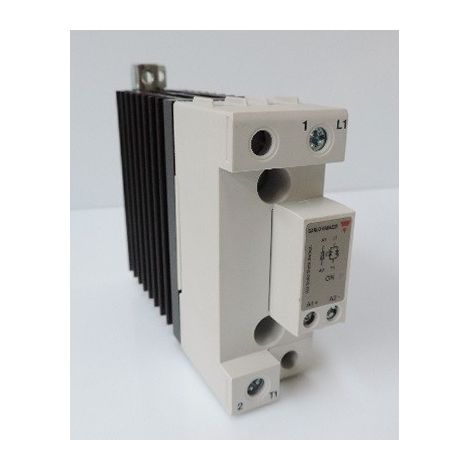 Contacteur relais Statique 1 Phase 40A 600V CMD CC Zéro de Tension CARLO GAVAZZI RGH1A60D40KGE (1/3)