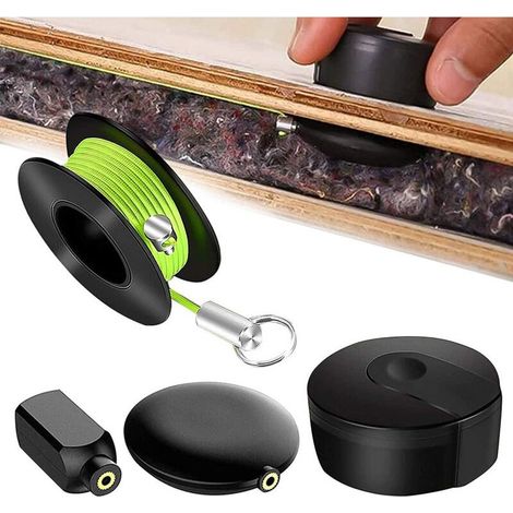 Extracteur de câble magnétique Ulisem, lot de 4 pièces avec câbles magnétiques, cordes en nylon, guides-câbles magnétiques et outils de pêche (1/4)