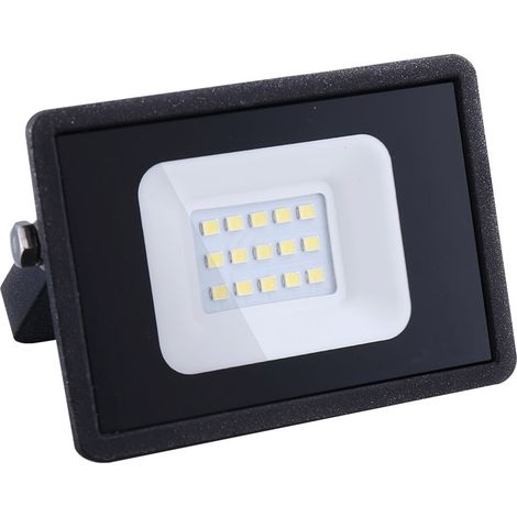 Foco Proyector LED 10W 110lm/W IP65 , Blanco neutro