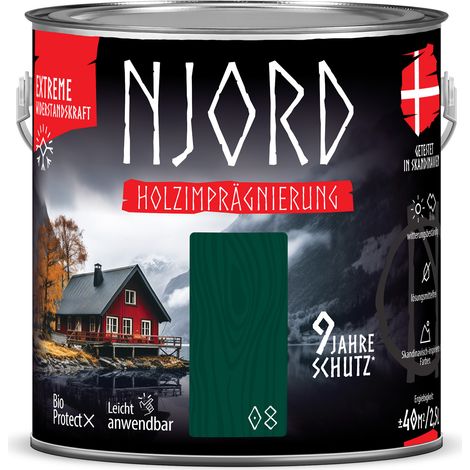 NJORD Holzimpragnierung (08) Isländisches Tal - 2,5L (1/5)