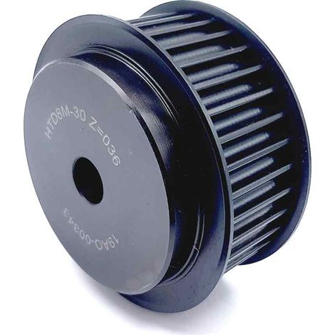 Poulie dentée moyeu plein PD8M36-30