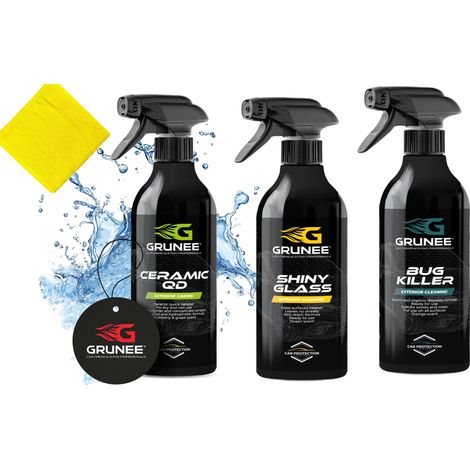Liquid Glass Ceramic QD + SHINY GLASS + BUG KILLER rimozione insetti