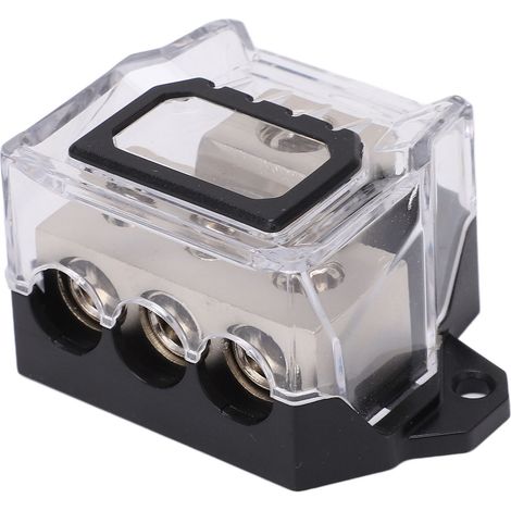Bloc de distribution électrique, répartiteur de câble de masse de calibre 0 à 4, distributeur audio pour voitures et bateaux (1/5)