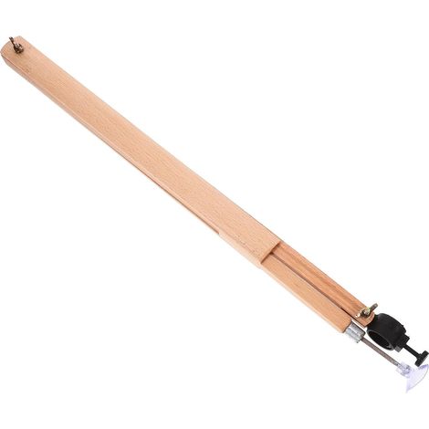 Compas à Dessin en Bois pour L'enseignement, Compas D'arc Précis Rayon Ajustable, Outil à Tracer Bois, pour Cours de Dessin et Enseignants (1/5)