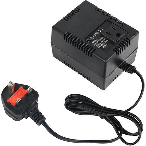 300-W-Spannungswandler, 220 V/240 V auf 110 V/120 V Transformator, Stecker (1/5)
