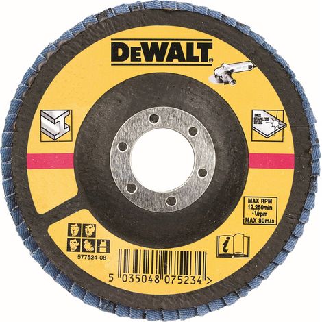 Disco de láminas, Ø125 mm, grano 60, Cóncavo  DeWalt DT3266-QZ