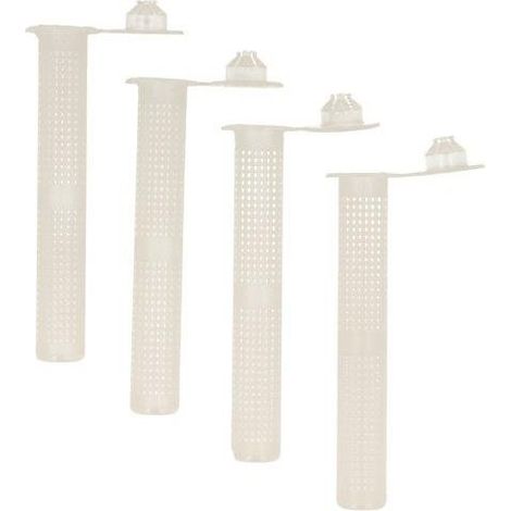BUSSOLE A RETE  PER ANCORANTE CHIMICO Ø 12 X 80 MM. PER BARRE M6/8 - 4 PZ.