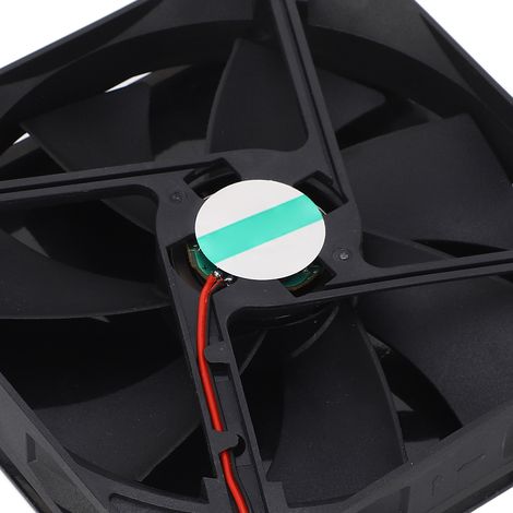 Kit ventilateur solaire 20W panneau monocristallin extracteur pour extérieur voyage serre noir (1/5)