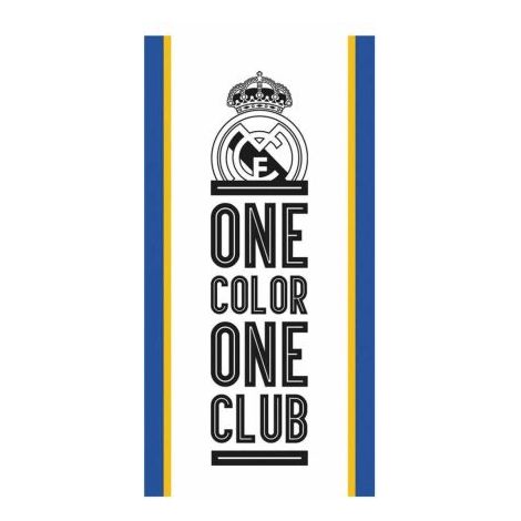 Telo mare/bagno Real Madrid Kibicowska 100% cotone - 70 x 140 cm (1/4)