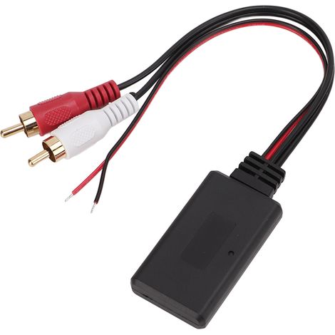 Module sans fil Bluetooth pour voiture, adaptateur RCA AUX universel ABS résistant à la chaleur pour Alpine. (1/4)