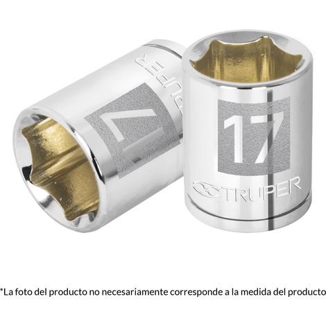 Llave vaso hexagonal, cuadro 3/8" - 10 mm