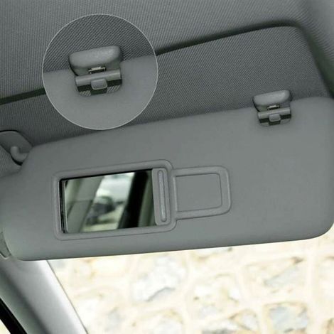 Crochet Pare-Soleil - Compatible Audi A1 A3 A4 A5 Q3 Q5 A7 B6 B7 B8 S4 S5 - Référence OE 8U0857562A - Lot de 2 (1/5)