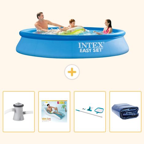 Intex Piscine Easy Set Ronde - 305x61 cm - 5-pièces S270 (1/5)