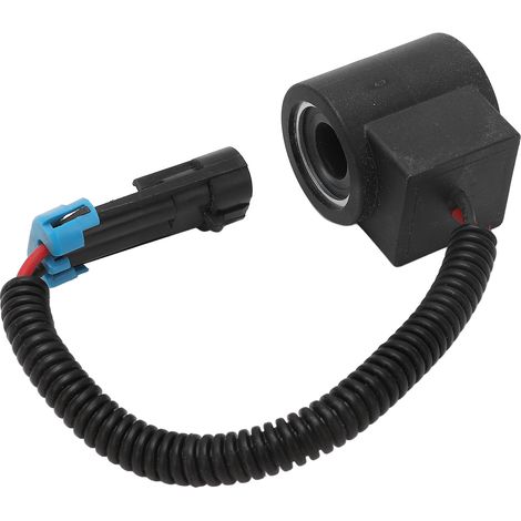 Bobine de solénoïde 6309311 noire sensible, pièce de rechange en fer pour tige de vanne séries 08 80 88 98 (1/5)
