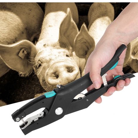 Pince à boucles auriculaires automatique pour volailles, outil de marquage pour porcs, bovins et ovins