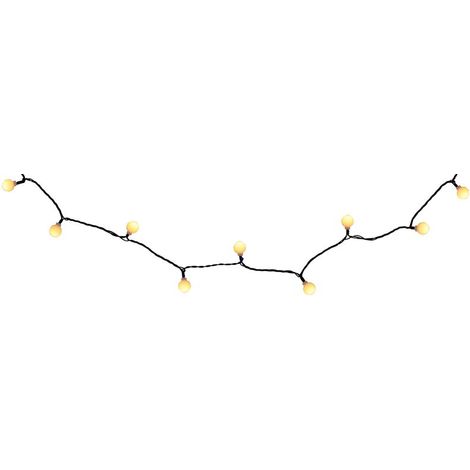 Lichterkette MagicHome Weihnachten Cherry Balls, 100x LED warmweiß, IP44, 8 Funktionen, Beleuchtung, L-9,90 m (1/3)