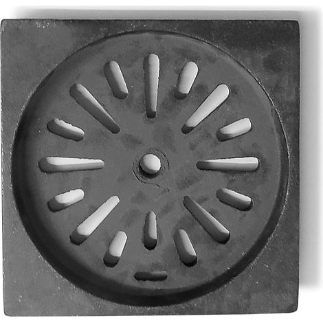 Support de grille pour poêles à cheminée Varese HF de Drooff - fonte - dimensions d'encastrement parfaitement adaptées