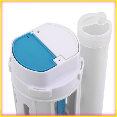 keenso Vanne de remplissage Split Toilet Drain Valve Toilet Two Button Toilet Water Outlet outillage reservoir 25 cm / 9,8 pouces (1/5)