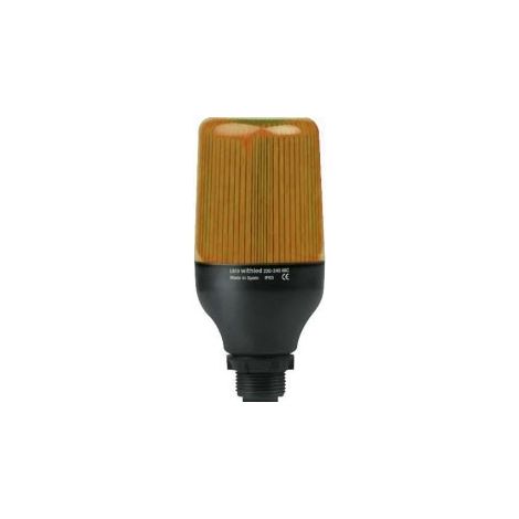 Baliza LED 24V Luz Fija AMBAR
