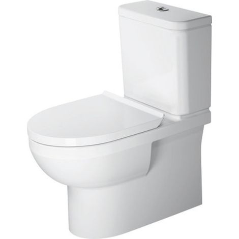 W.C. suspendu combiné n°1 sans bride, dimensions 365x650mm, sortie Vario HG, version WE