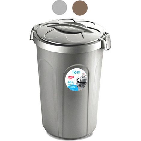 Bidone Universale Tom Silver L 46 Stefanpl