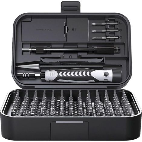 130-in-1 Präzisions-Schraubendreher-Set für Mechaniker, Heimwerker-Reparaturset, Präzisions-Schraubendreher-Set (1/5)