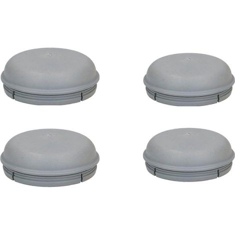 Lot de 4 cache-poussière de rechange de 76 mm pour tambour de remorque IFOR WILLIAMS (1/5)