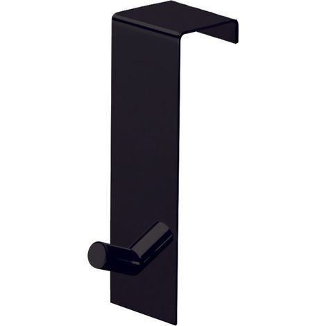 GEDY 21251400100 Percha Simple Puerta 40MM Negro Mate - ref: 21251400100 (1/2)