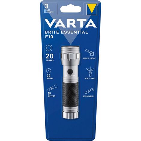 Lampe de poche à piles Varta Brite Essential F10 20 lm 15608201401 (1/4)