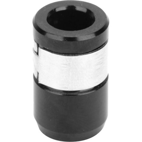 Anneau magnétique puissant de 6,35 mm (1/4") pour tournevis, longueur 21 mm, pour embouts de tournevis (5 pièces) (1/3)