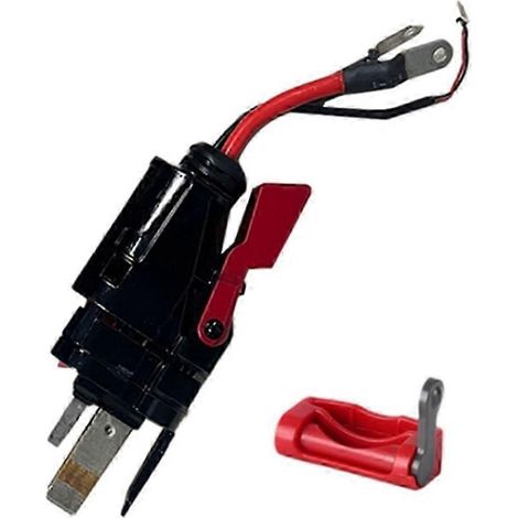 Ensemble de déclenchement métallique de rechange compatible avec les aspirateurs des séries V15/SV22/SV28, avec verrouillage du bouton d'alimentation. (1/5)